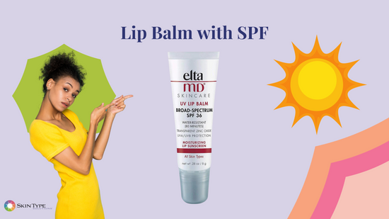 Lip balm with SPF