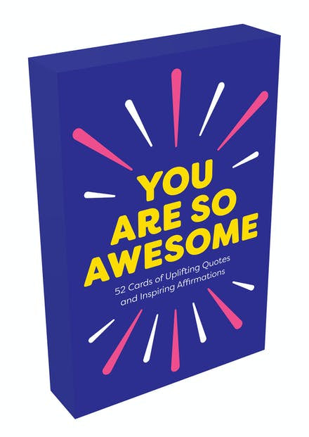 You Are So Awesome Affirmation Cards – Eggplant & Poppy ~ Unique ...