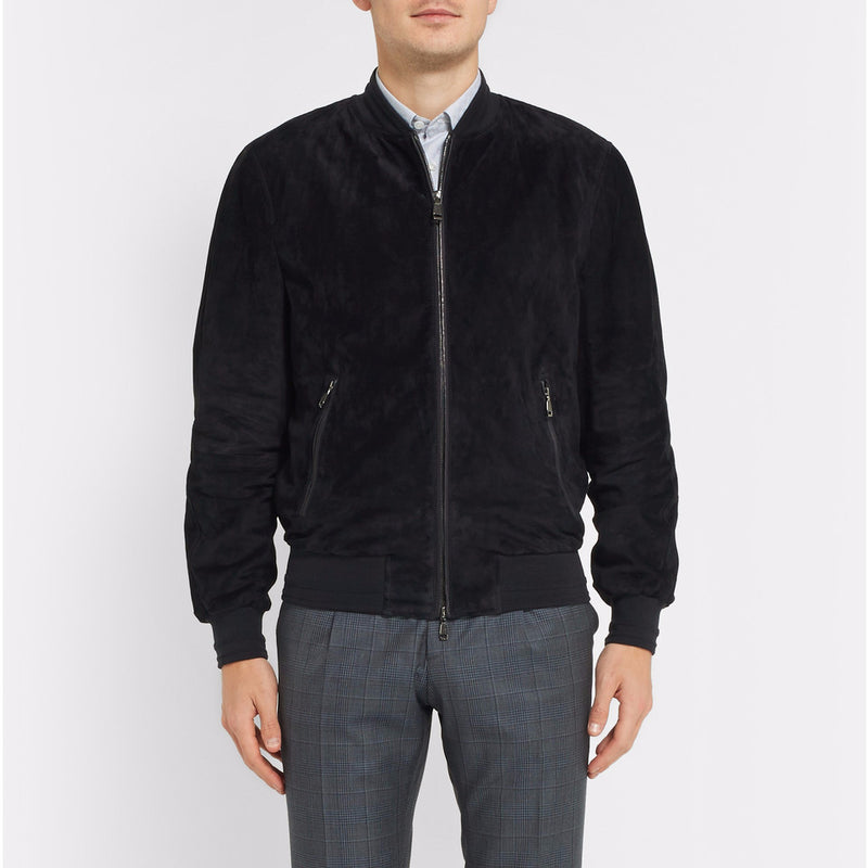 Suede Bomber Jacket – Focal Standard