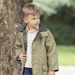 Tweed-Jacke für Jungen