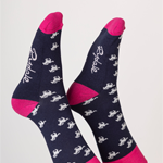 Ladies Horse Print Socks