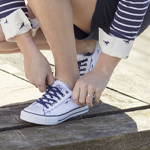 Baskets en toile pour femmes