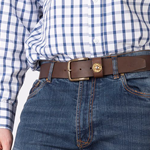 Ceinture en cuir pour hommes