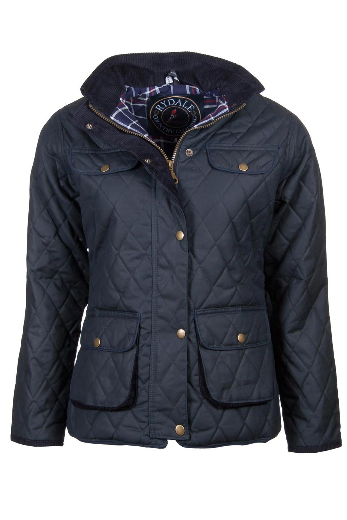 Ladies Diamond Quilted Wax Jacket UK | Rydale