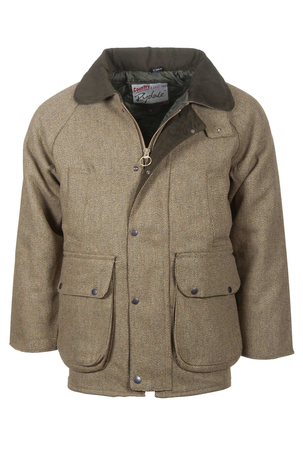 Mens Derby Tweed Shooting Jacket UK | English Tweed Coat | Rydale