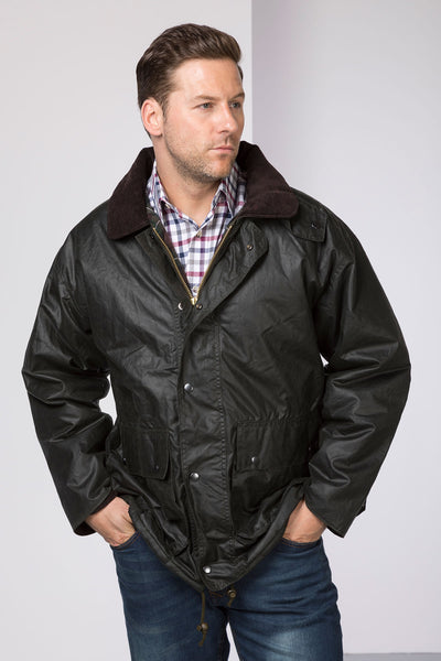 rydale mens wax jacket