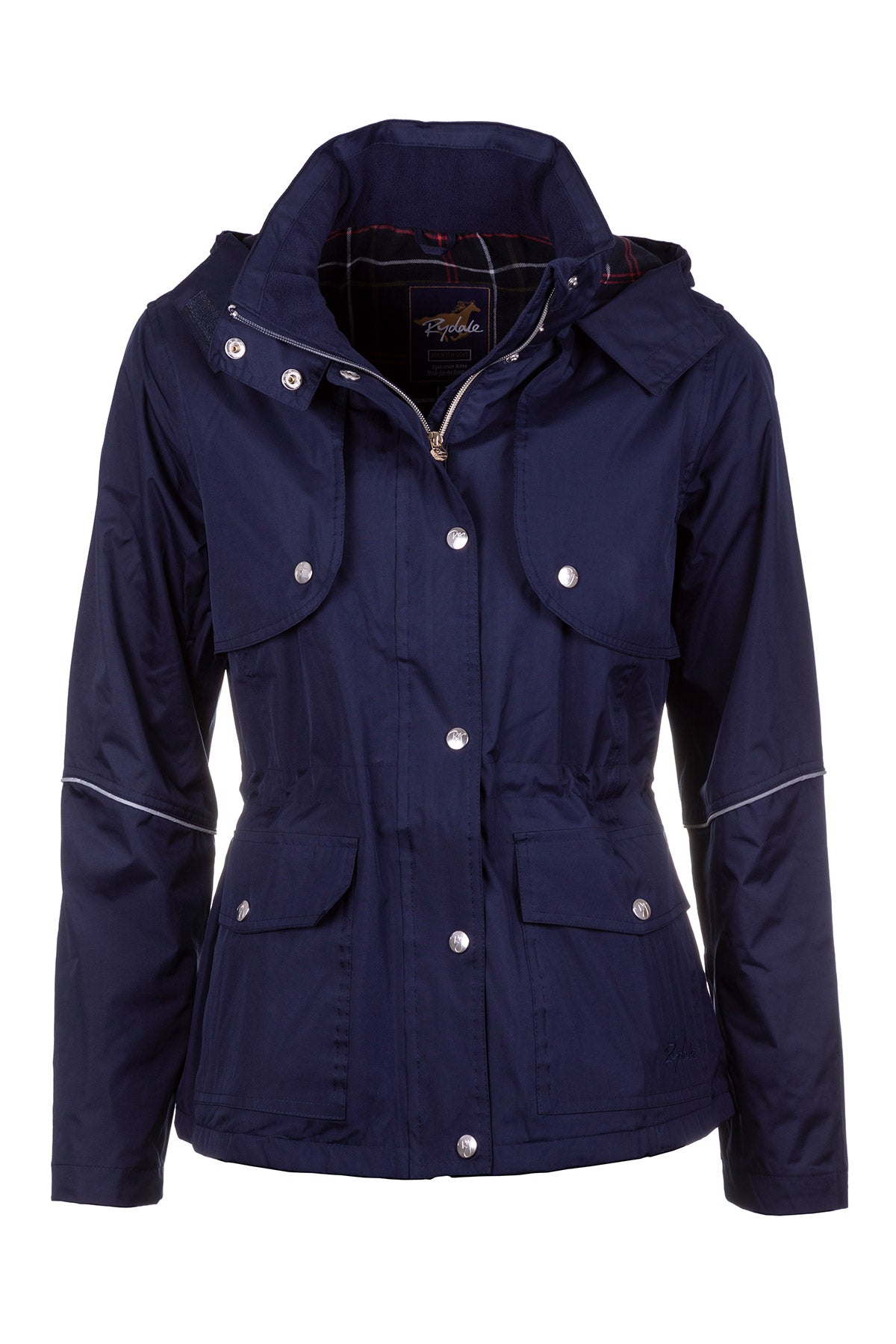 Ladies Short Waterproof & Reflective Riding Coat UK | Rydale