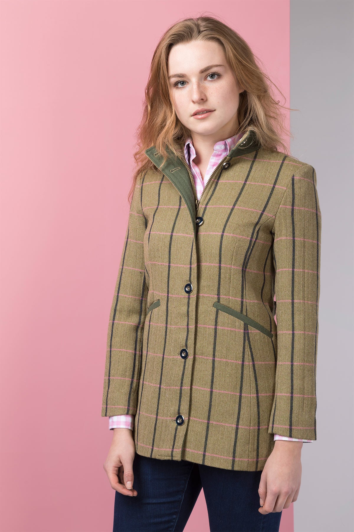 Ladies Tweed Coat UK | Long Tweed Jacket | Rydale
