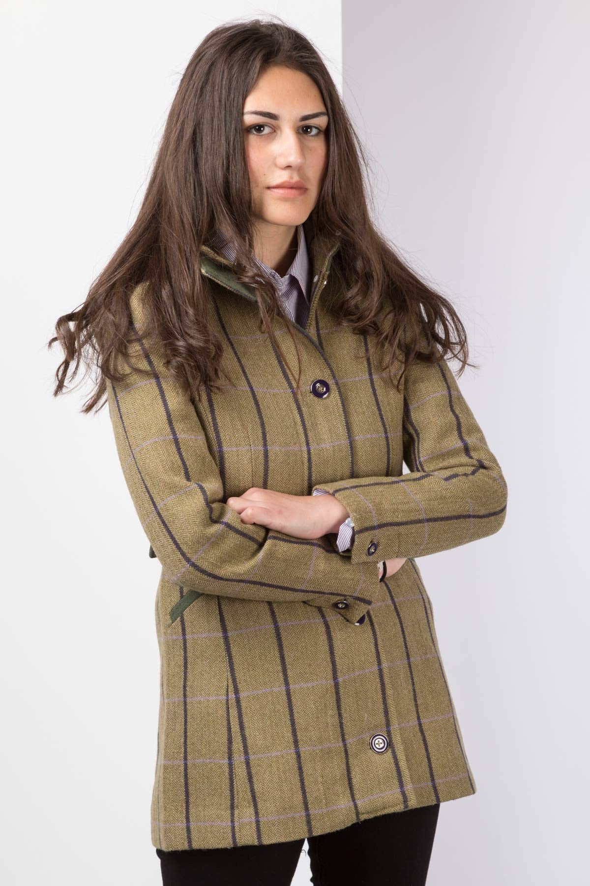 Ladies Tweed Coat UK | Long Tweed Jacket | Rydale