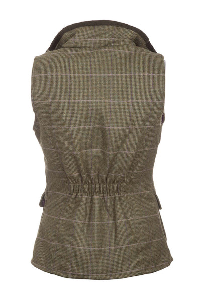 Small Check - Ladies Bramham II Tweed Waistcoat