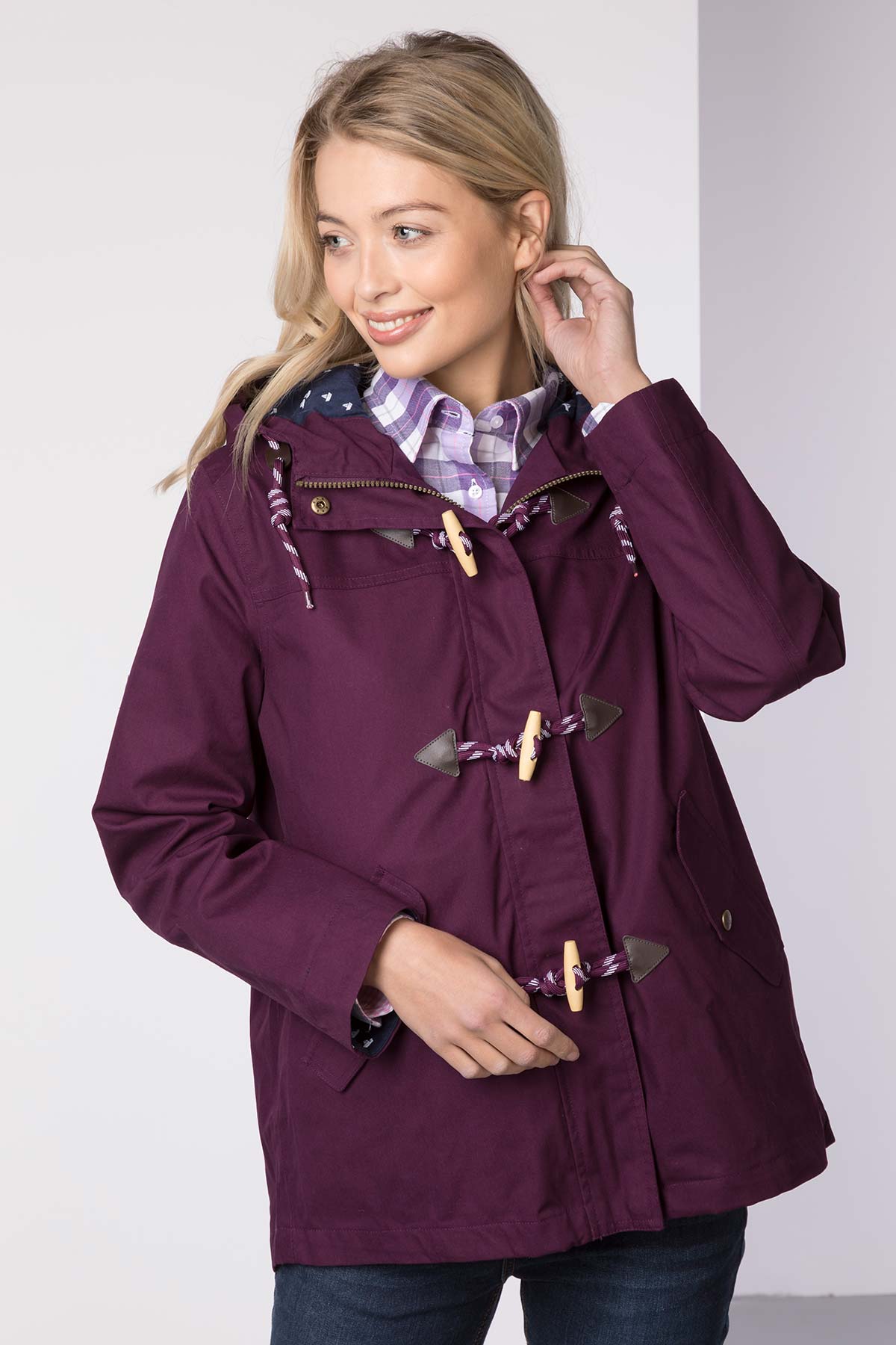 Women's Toggle Jacket UK | Country Toggle Coat | Rydale