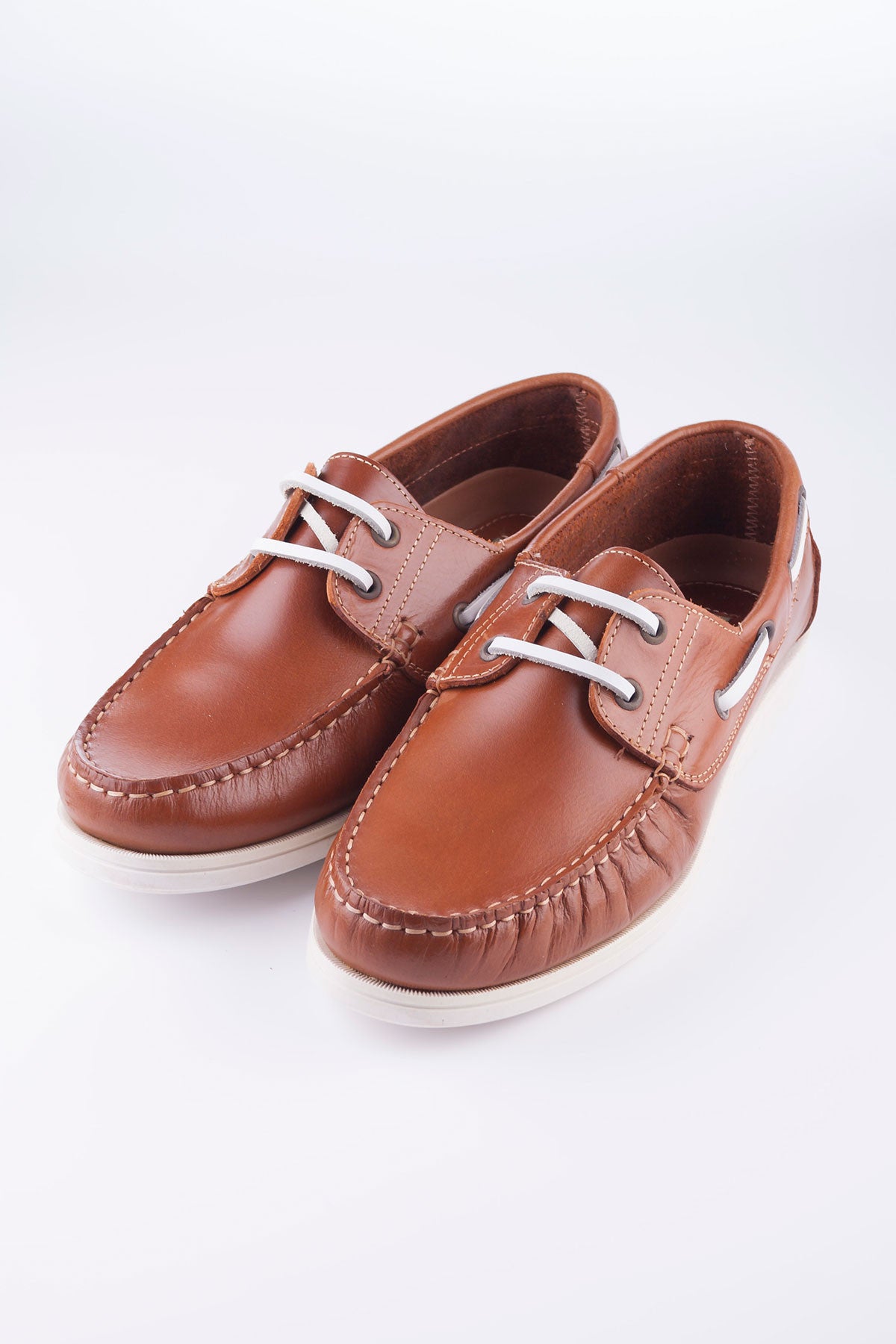 Rydale's selected Lambertazzi leather lace up deck shoe