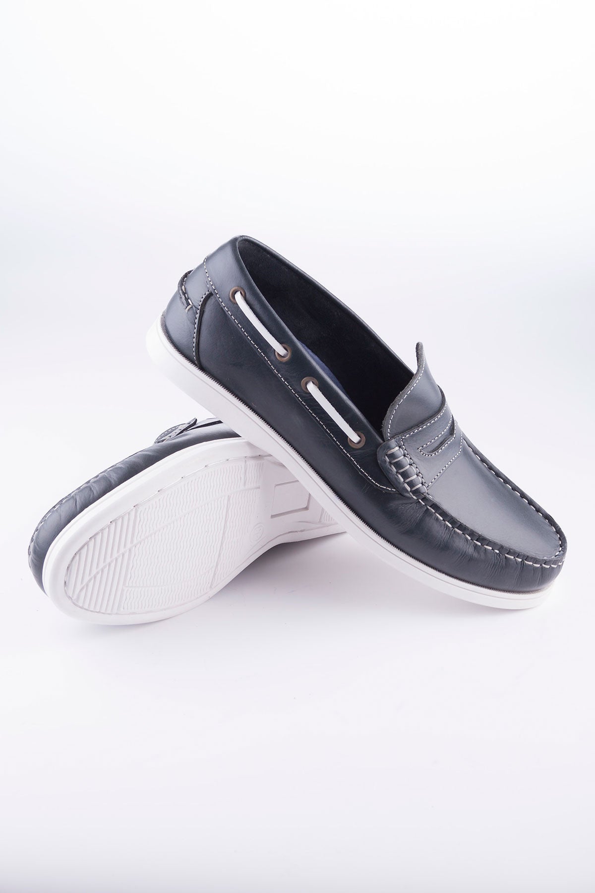 Loafer Leather Deck Shoes UK | Rydale