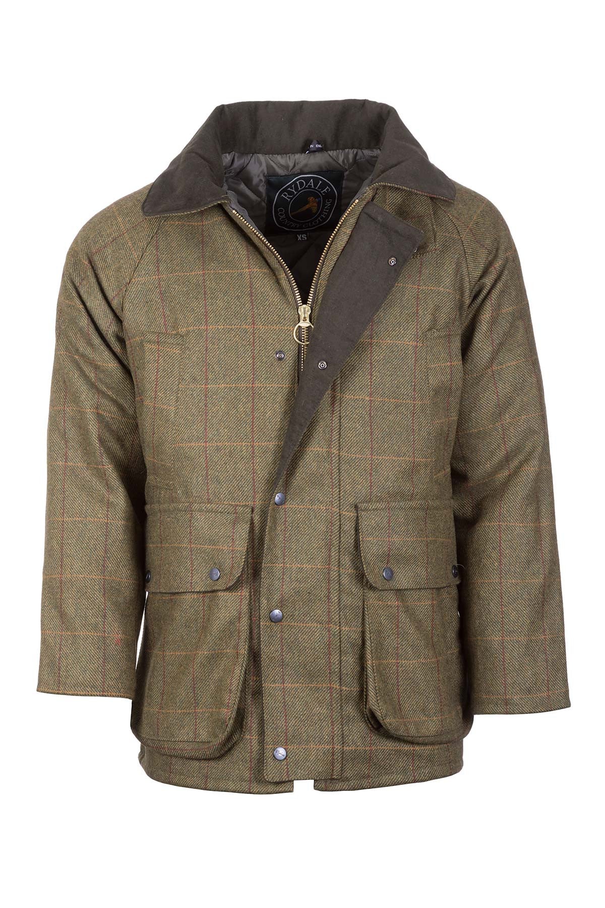 Men's English Tweed Shooting Jacket UK | Derby Hunting Coat | Rydale