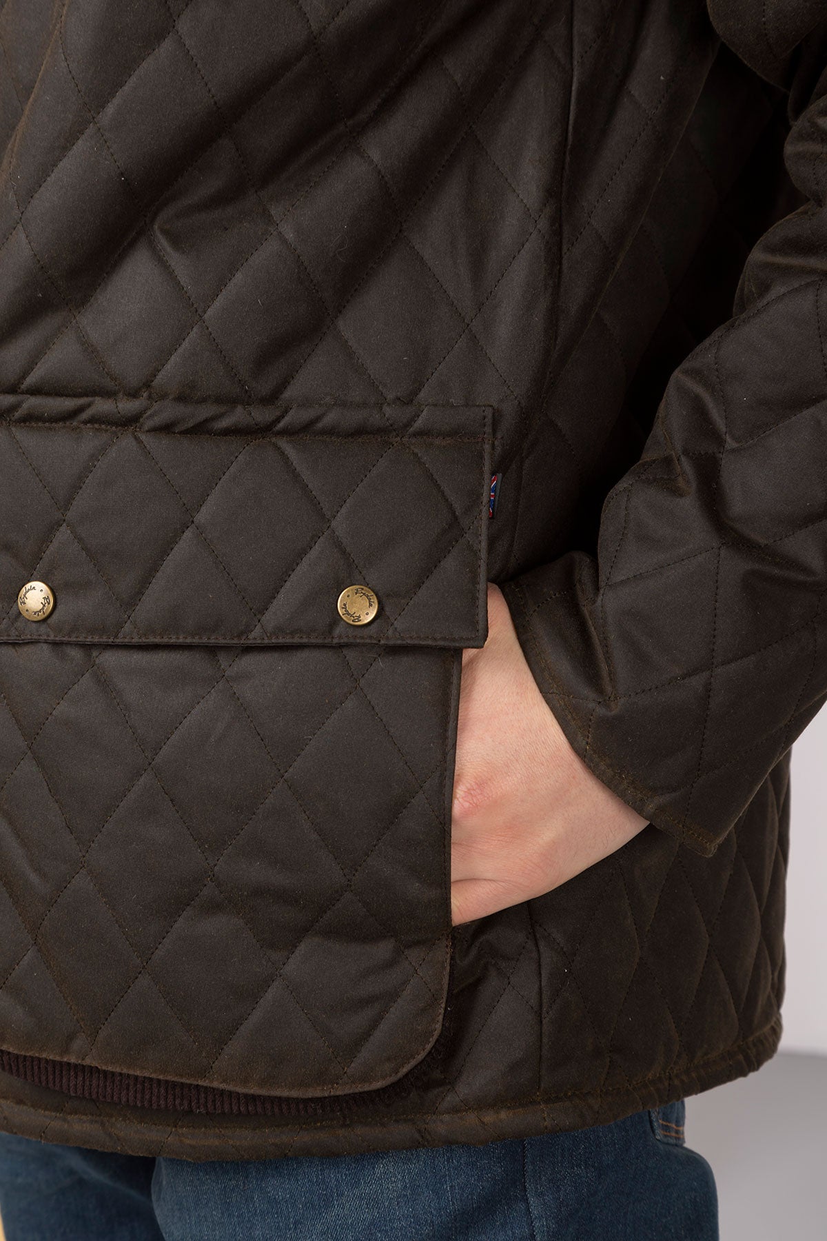Mens Quilted Wax Jacket UK | Padded Wax Jacket | Rydale