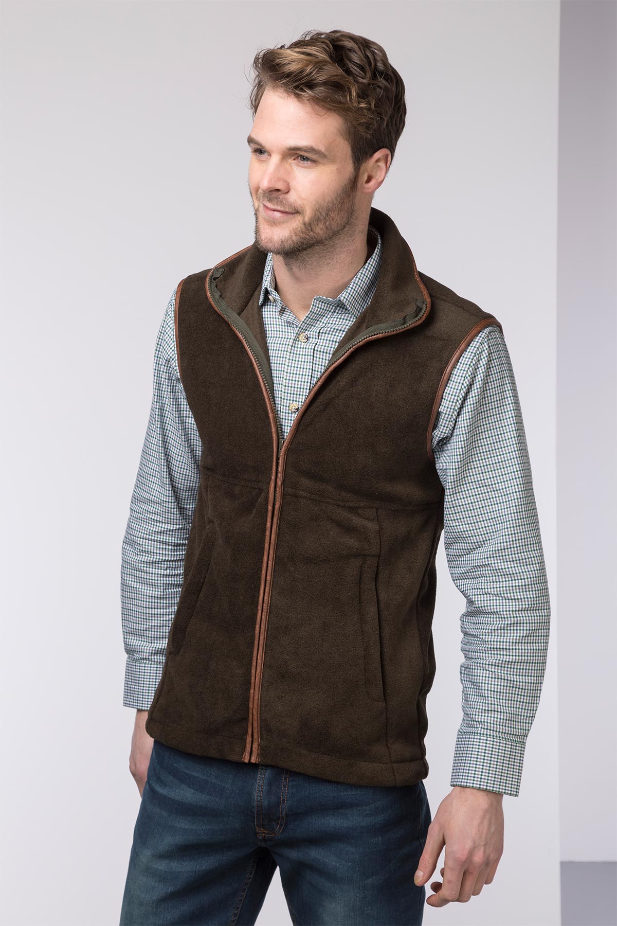 Mens Fleece Gilet UK | Fleece Waistcoat | Rydale