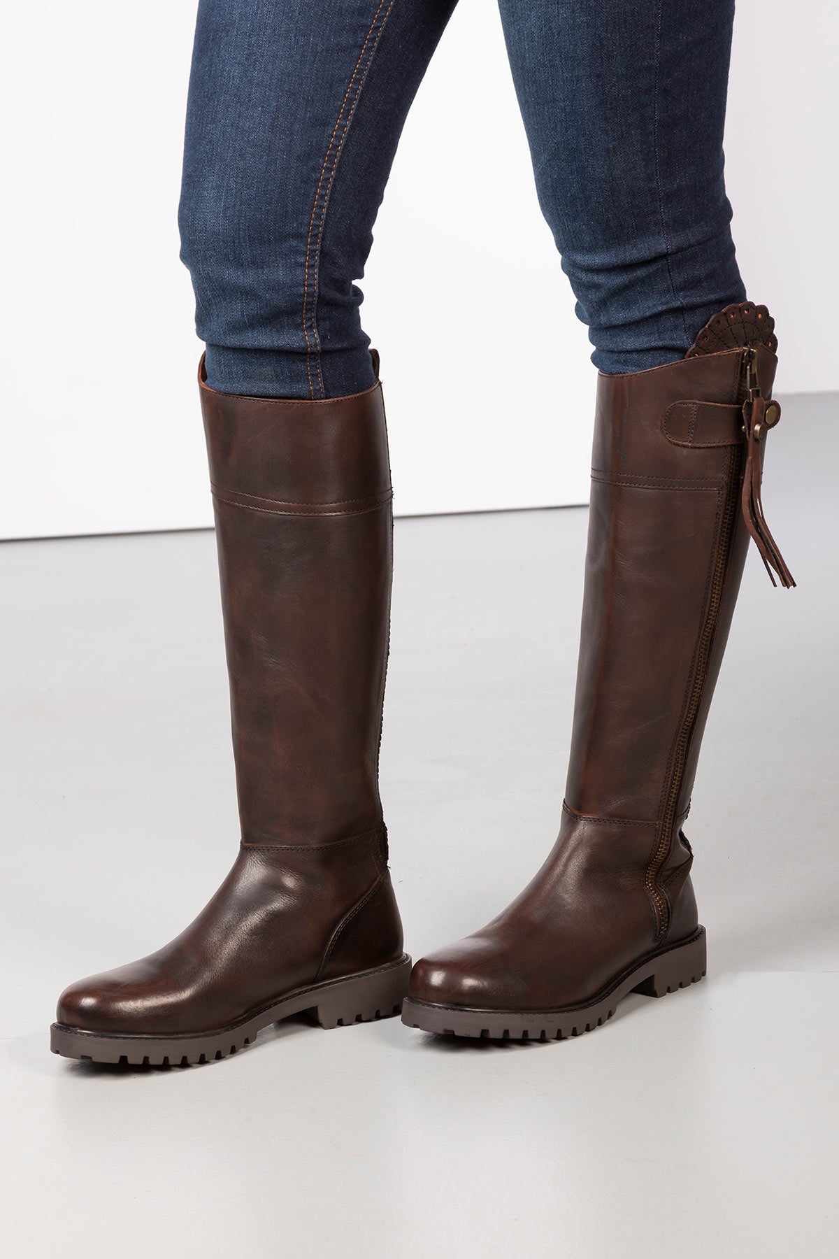 Ladies Tall Leather Country Boots UK | Knee High Boots | Rydale