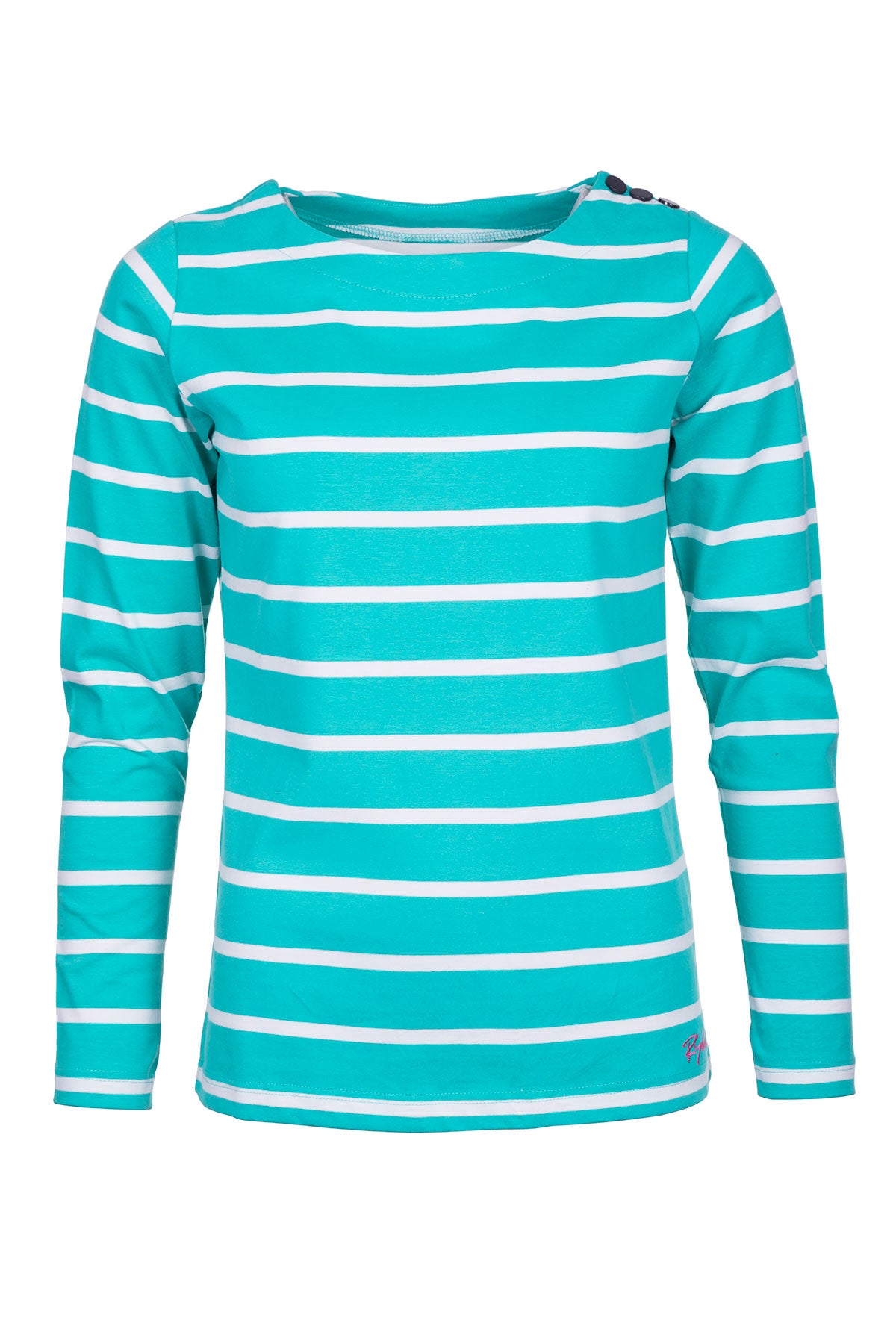 Ladies Long Sleeve Top UK | Womens Striped T Shirt | Rydale