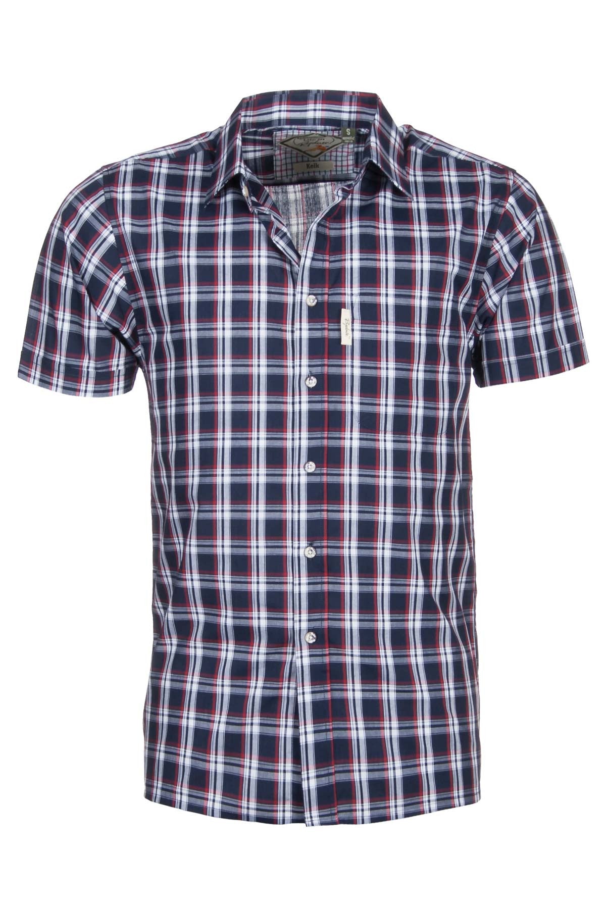 Mens Short Sleeved Check Shirts UK | Rydale