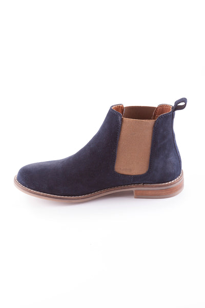 ladies navy chelsea boots uk