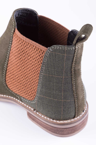 tweed boots womens