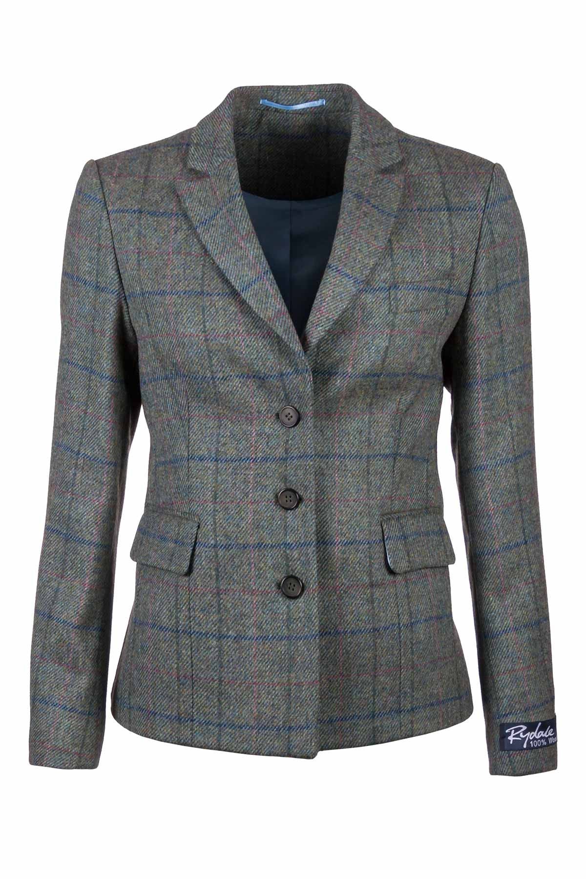 Womens Tweed Fitted Blazer UK | Ladies Short Tweed Jacket | Rydale