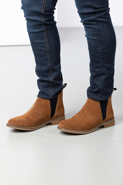 tan suede chelsea boots ladies