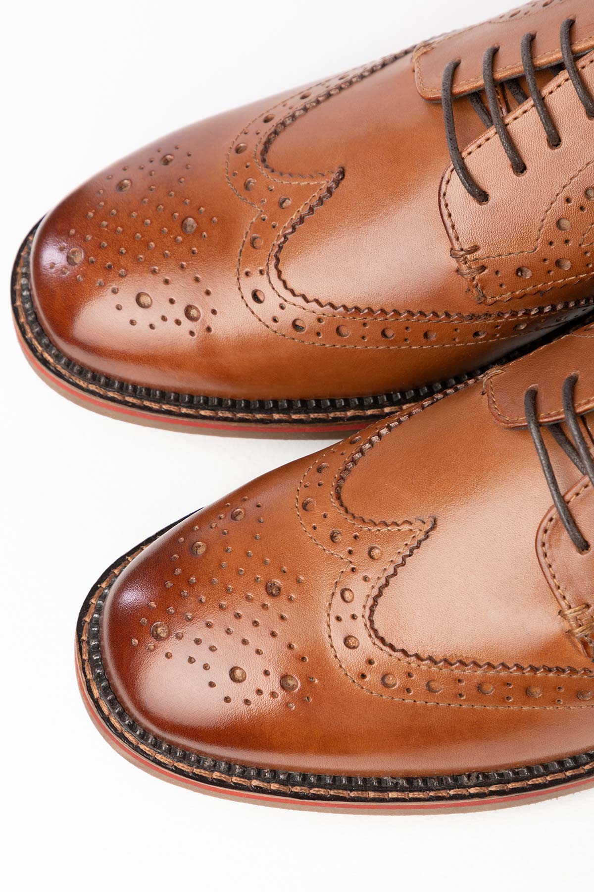 Mens Brogue Shoes UK | Tan Leather Brogue Shoes | Rydale