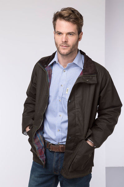 rydale mens wax jacket