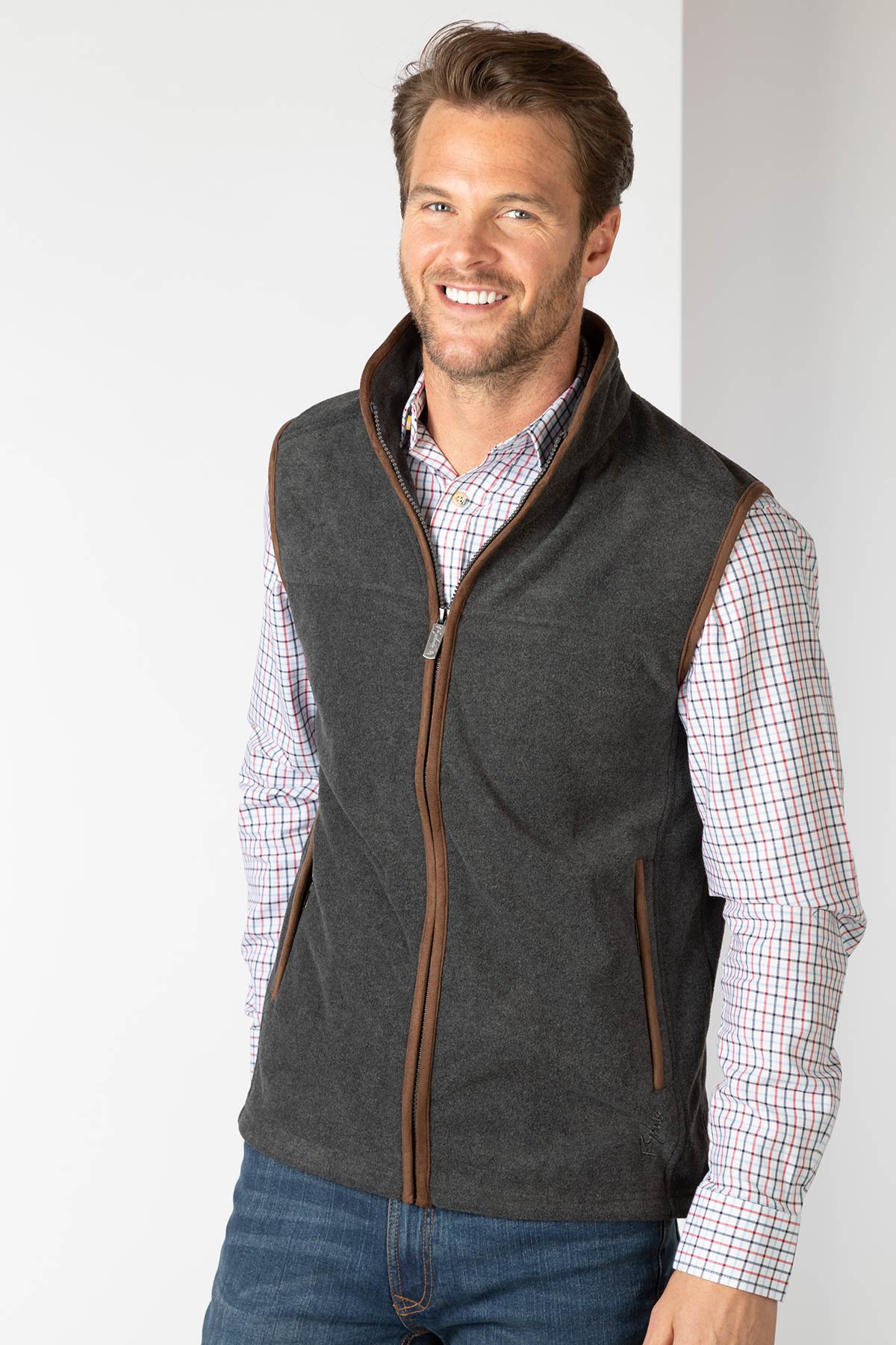 Mens Fleece Waistcoat UK | Mens Fleece Gilet | Rydale