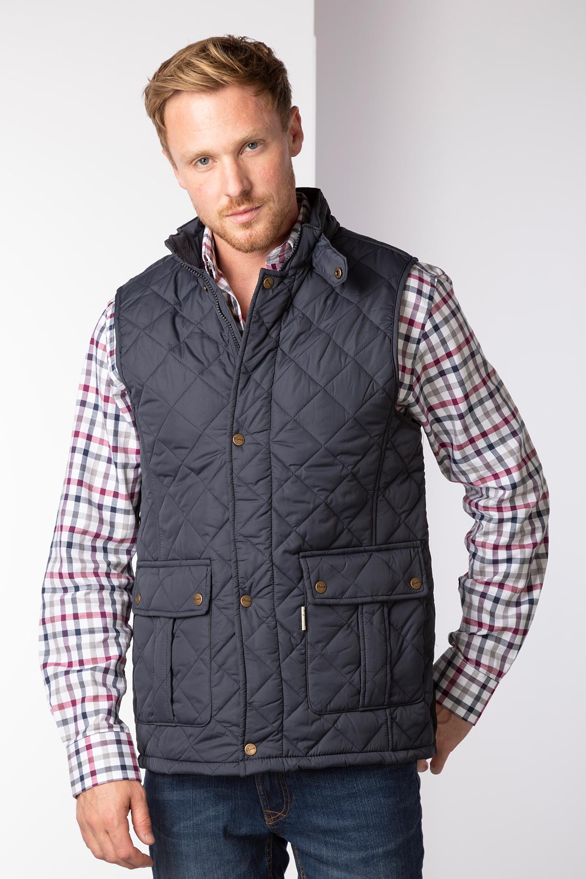 Mens Quilted Waistcoat UK | Rydale