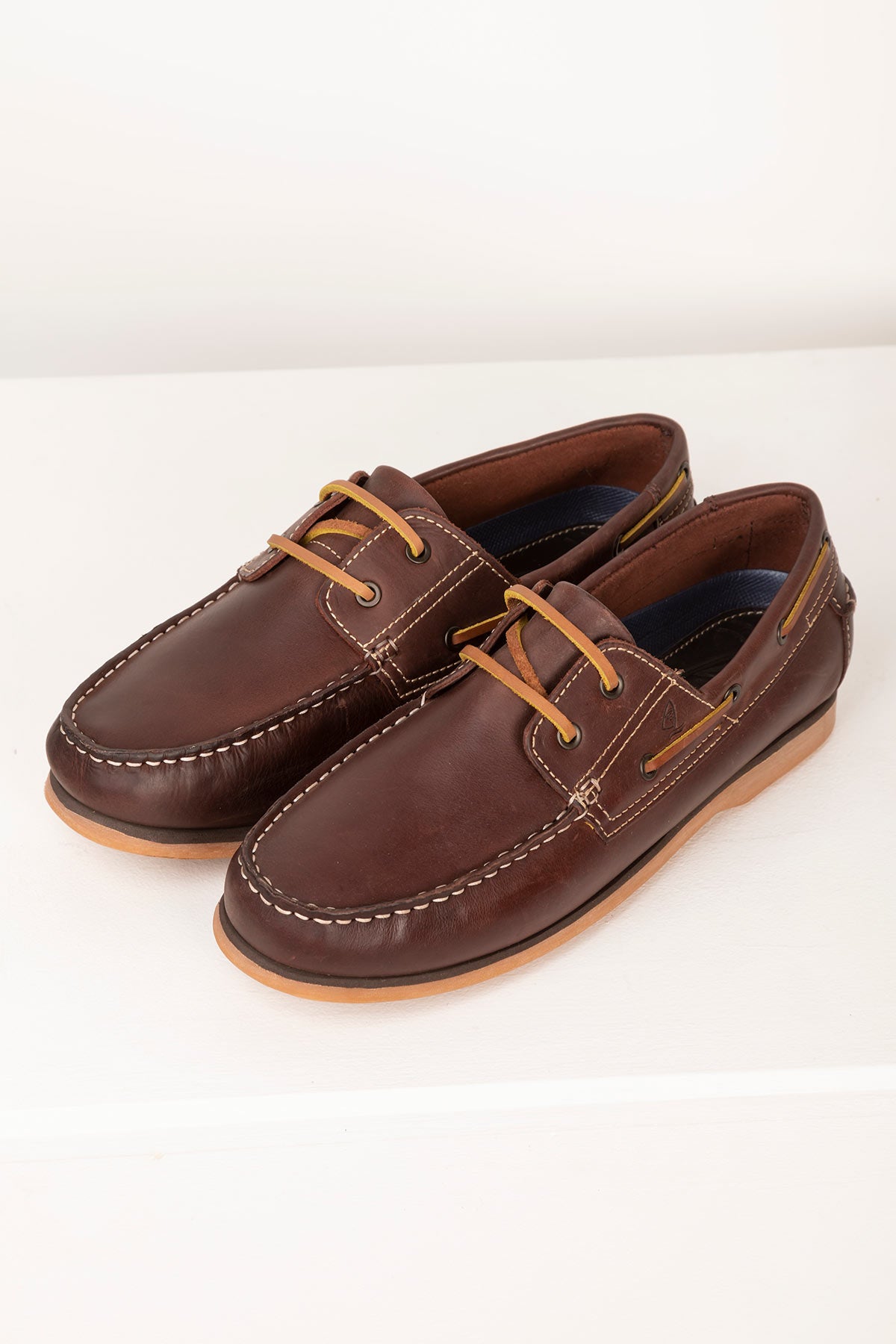 Mens Leather Deck Shoes UK | Rydale