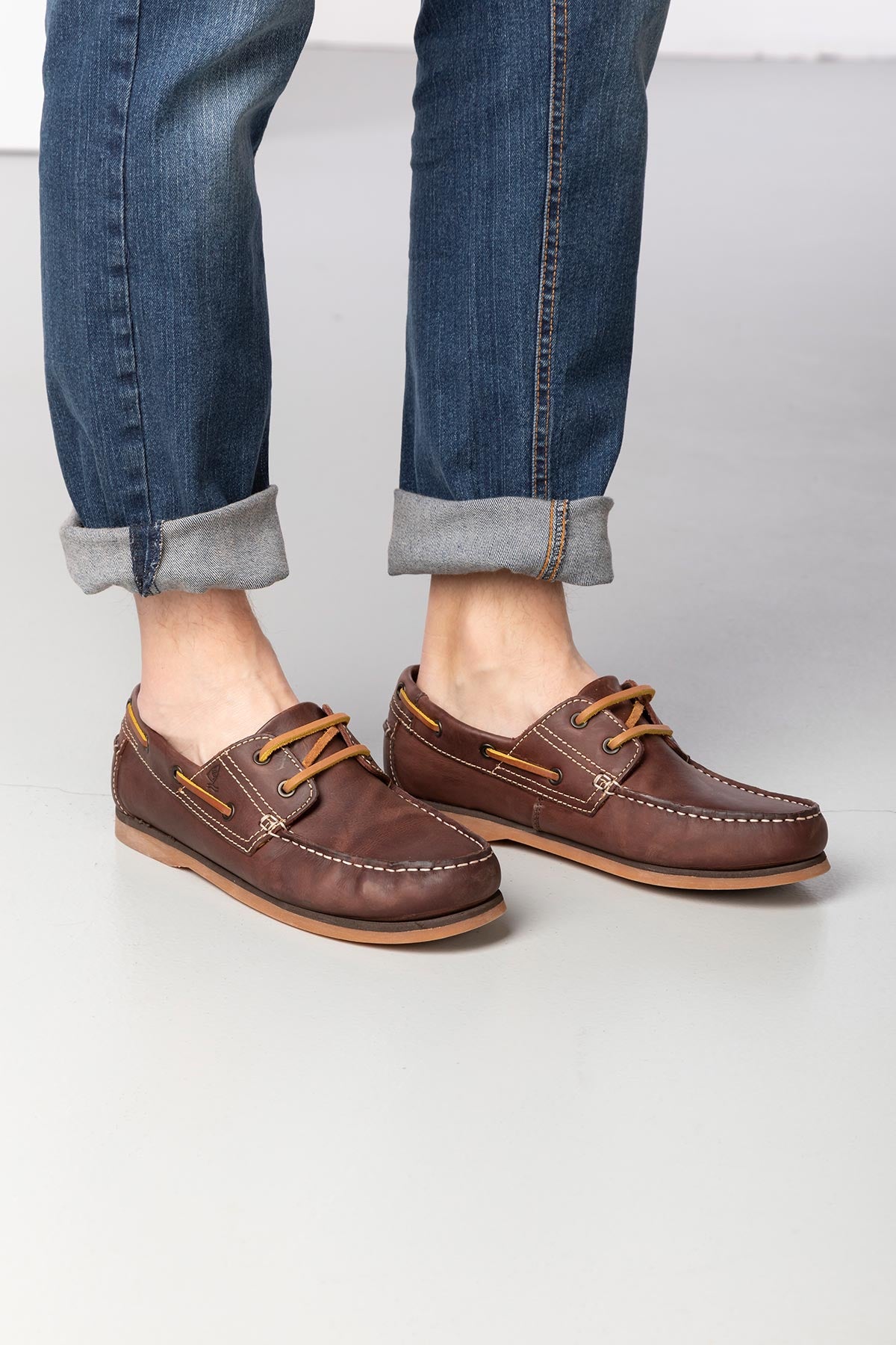 Mens Leather Deck Shoes UK | Rydale