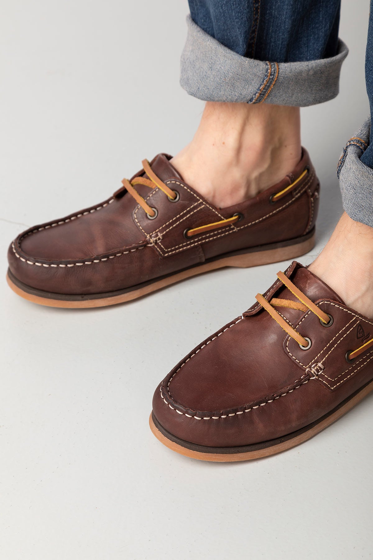 Mens Leather Deck Shoes UK | Rydale