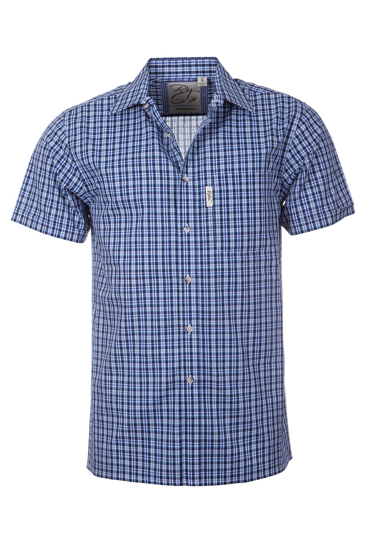 Mens Short Sleeved Shirts UK | Mens Check Shirts | Rydale