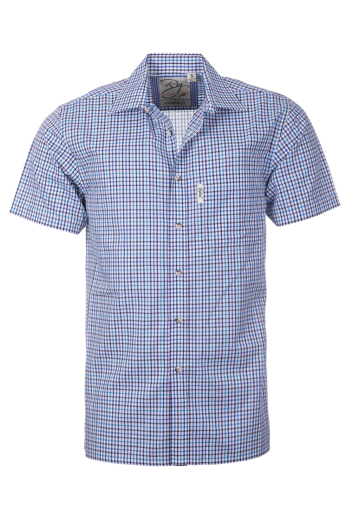 Mens Short Sleeved Shirts UK | Mens Check Shirts | Rydale