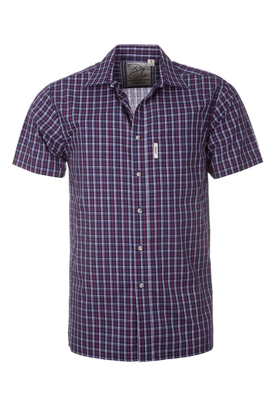 Mens Short Sleeved Shirts UK | Mens Check Shirts | Rydale