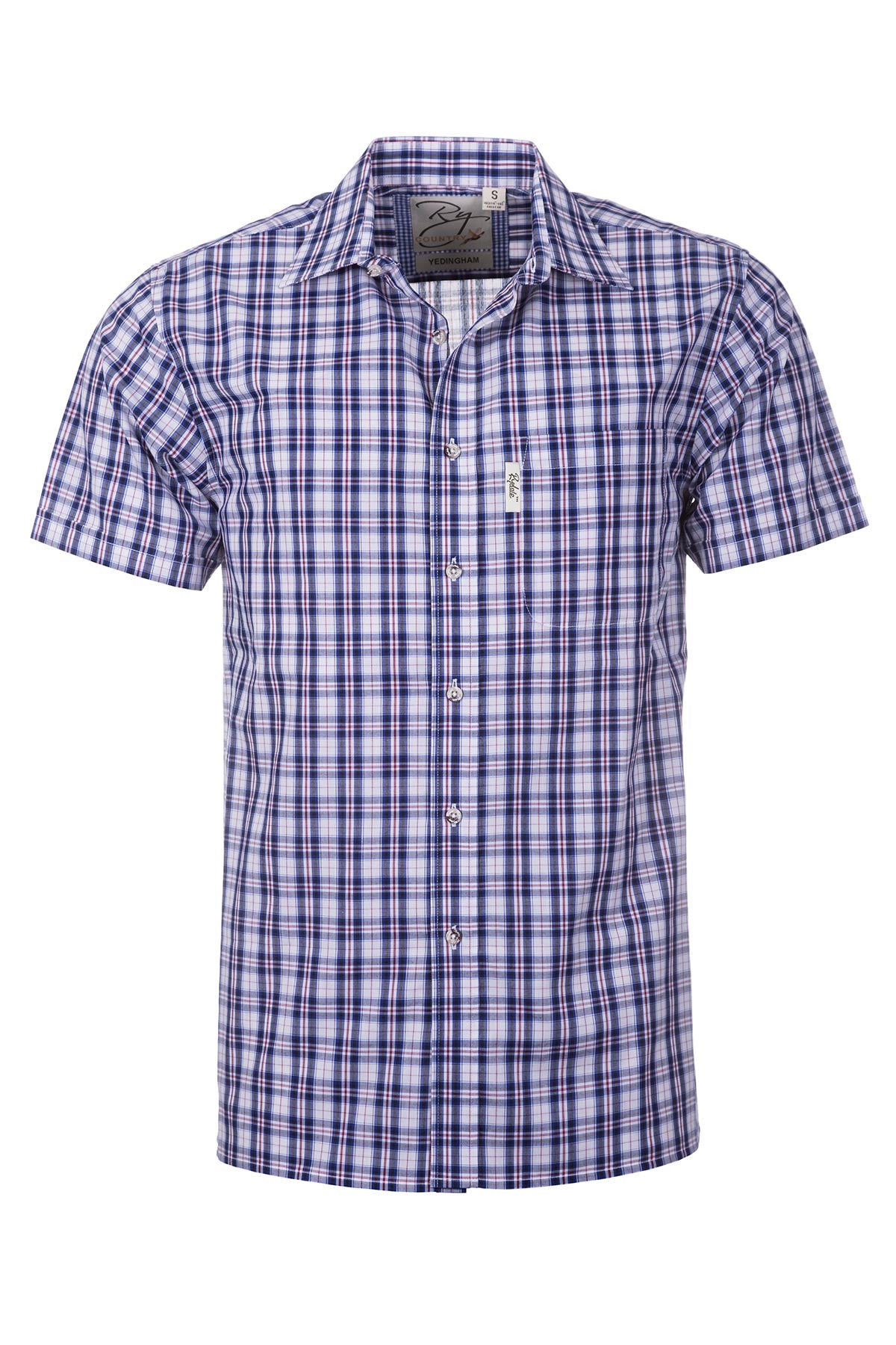 Mens Short Sleeved Shirts UK | Mens Check Shirts | Rydale