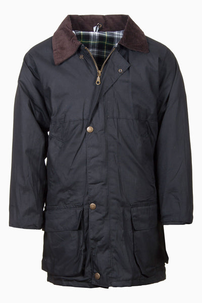 boys waxed jacket