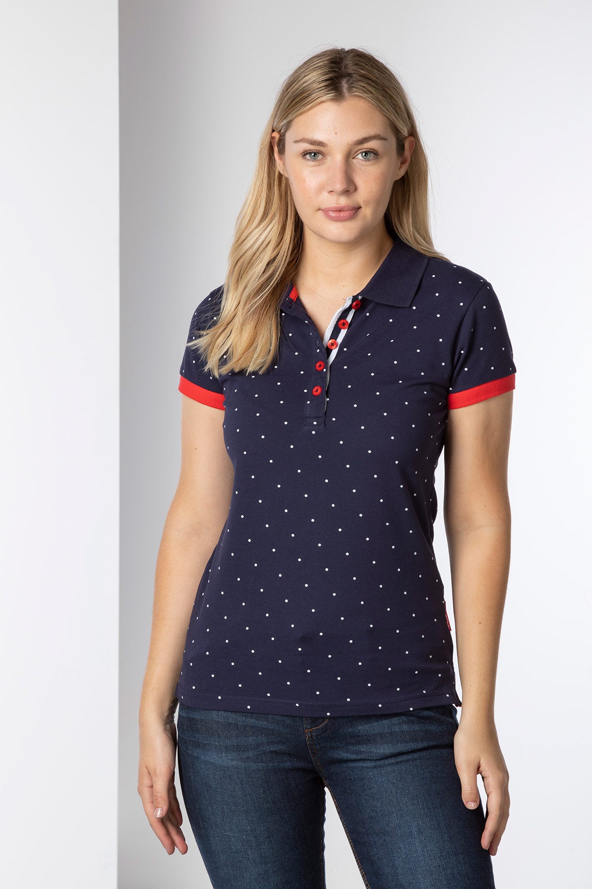 Ladies Navy Polo Shirt UK | Women's Polo Shirts & Tops | Rydale