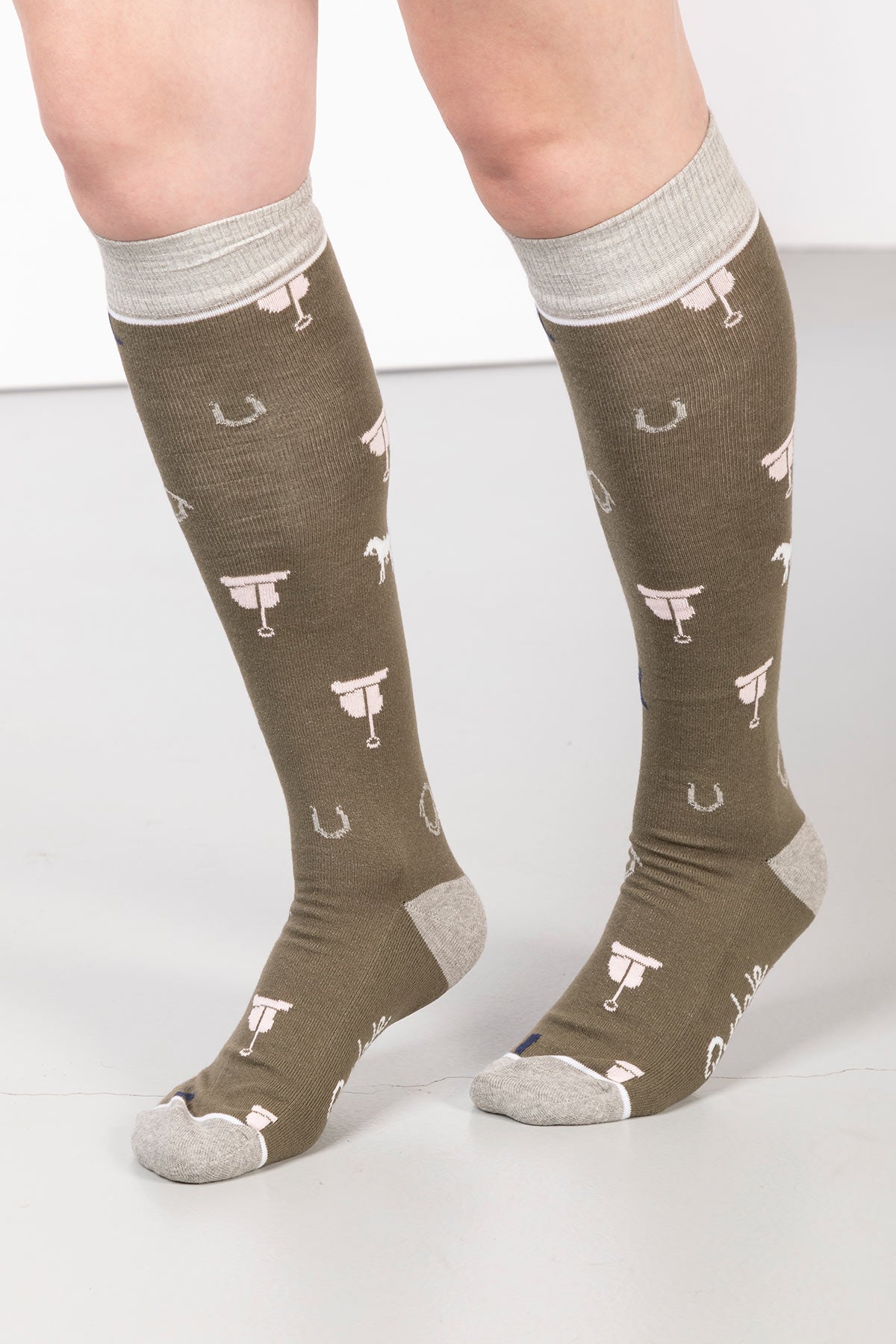 Pony Print Knee Length Socks UK | Sizes 4-7 | Rydale