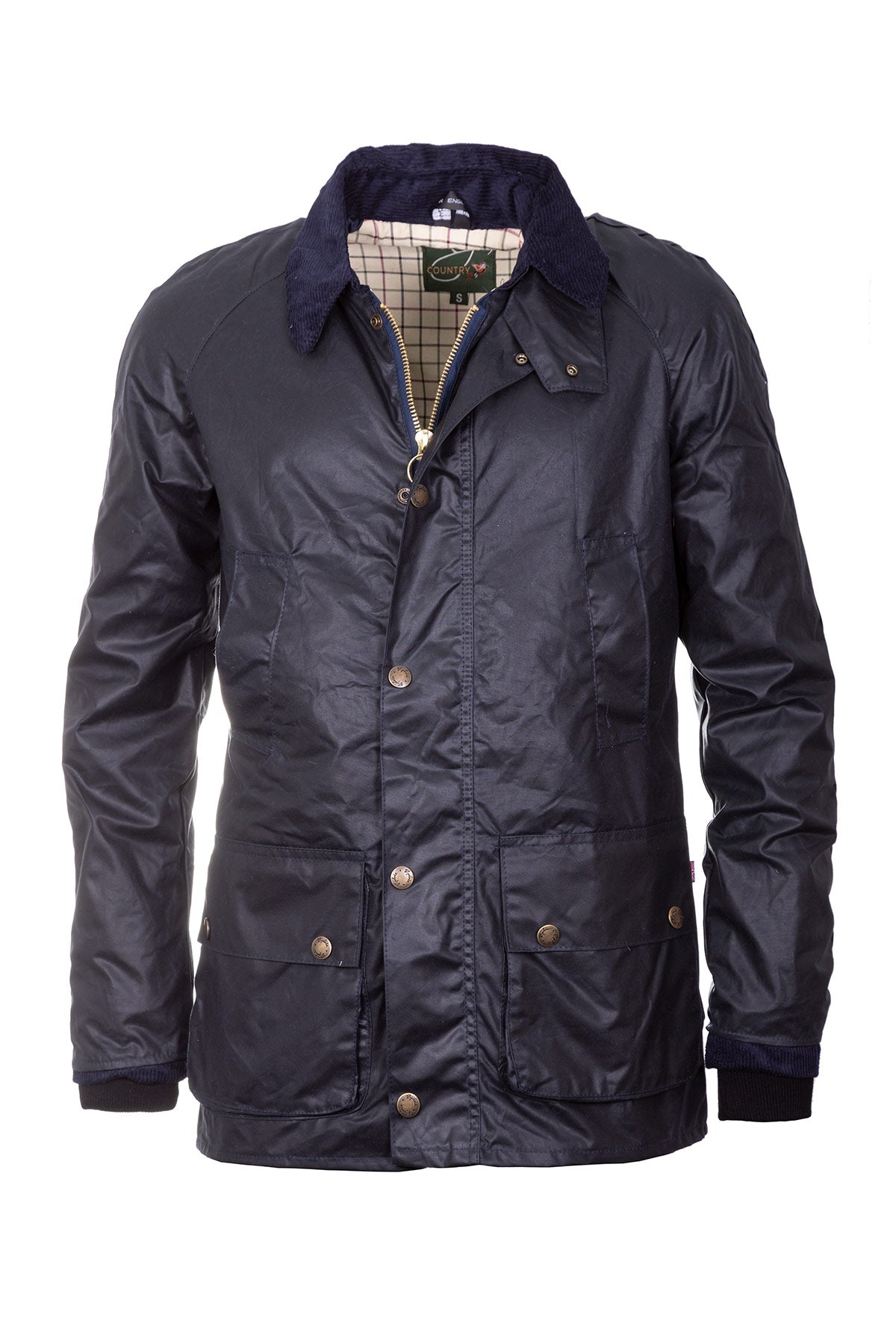 Men's Slim Fit Waxed Jacket UK | Rydale