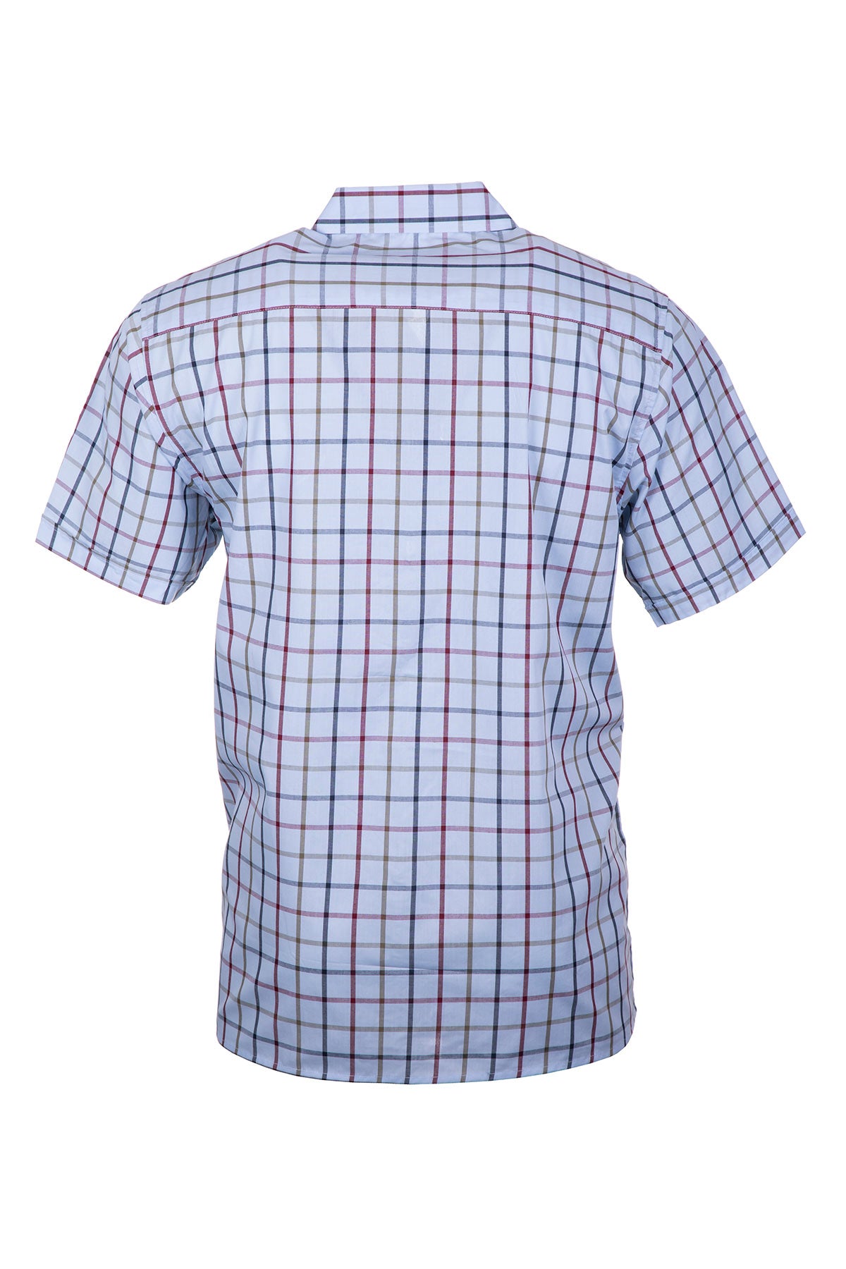 Mens Short Sleeve Check Shirt UK | Short Sleeve Checked Shirt | Rydale
