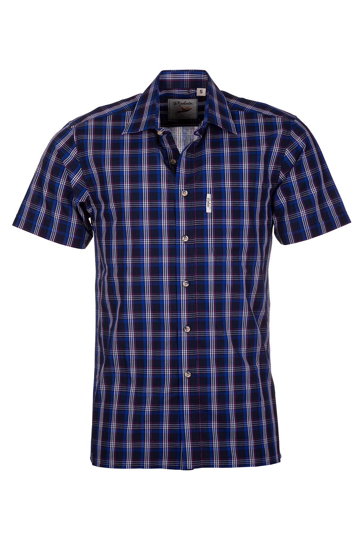 Men's Short Sleeve Checked Shirt UK | Rydale