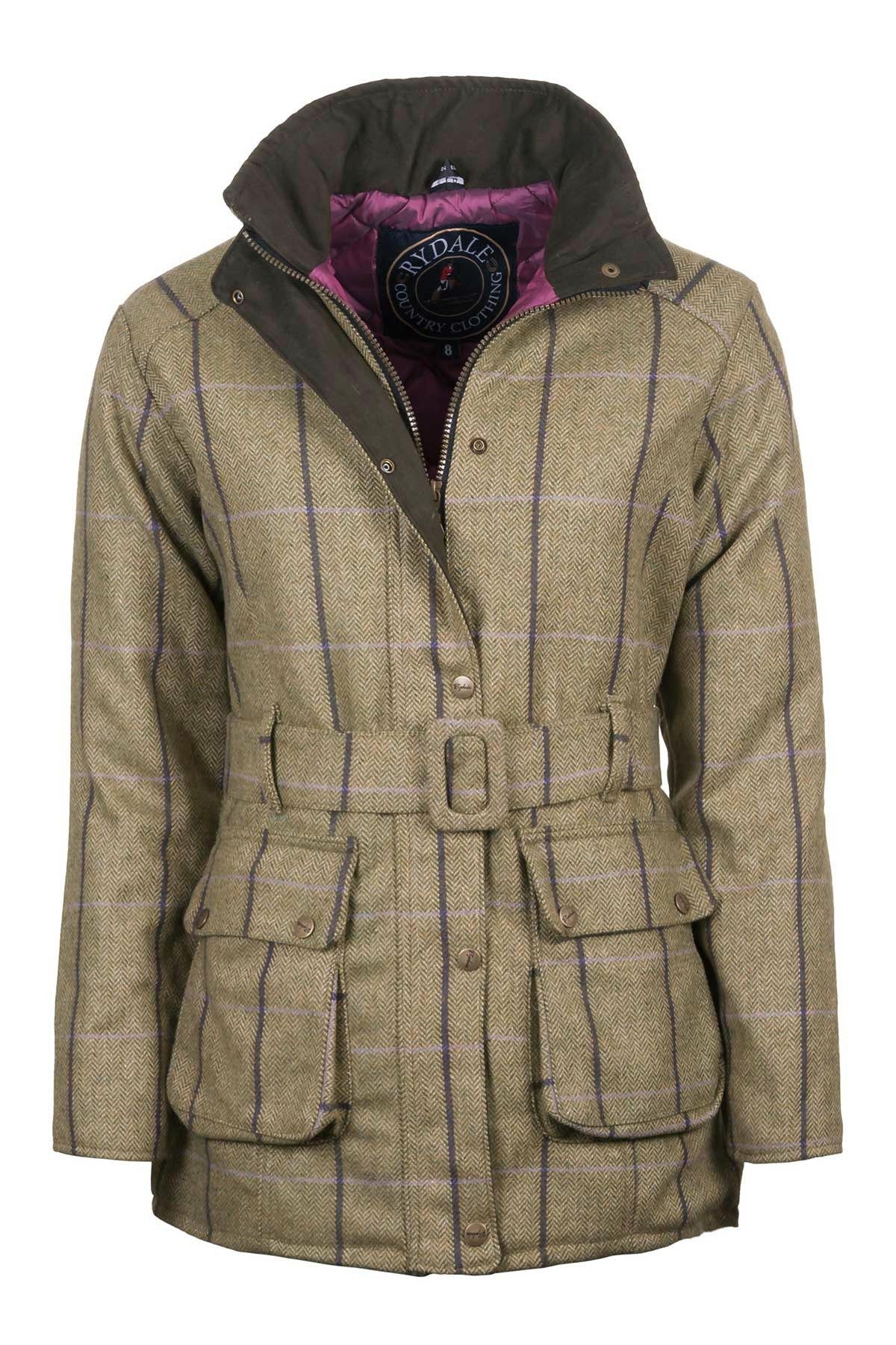 Ladies Belted Tweed Coat UK | Rydale