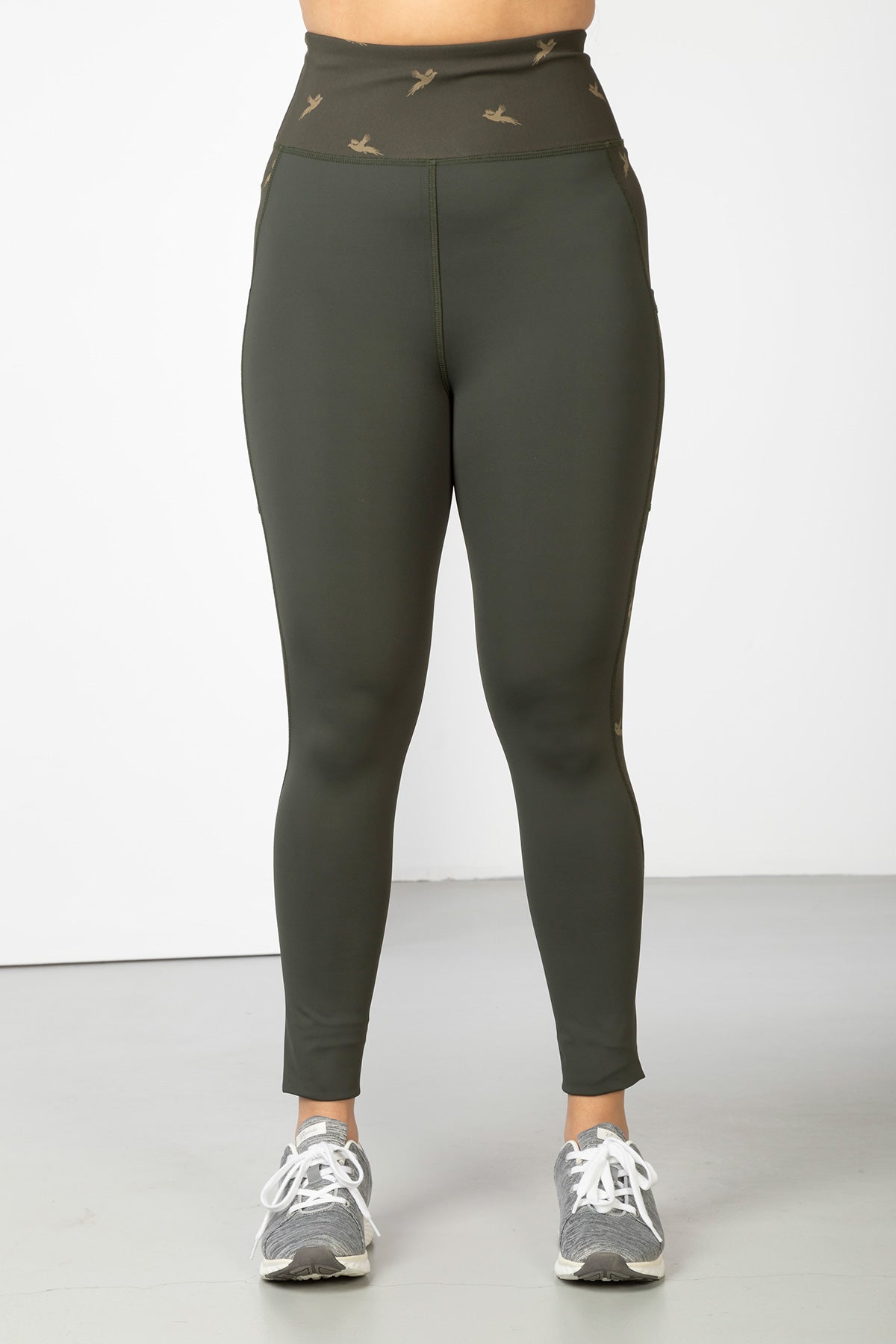 Ladies Patterned Sports Leggings UK | Rydale