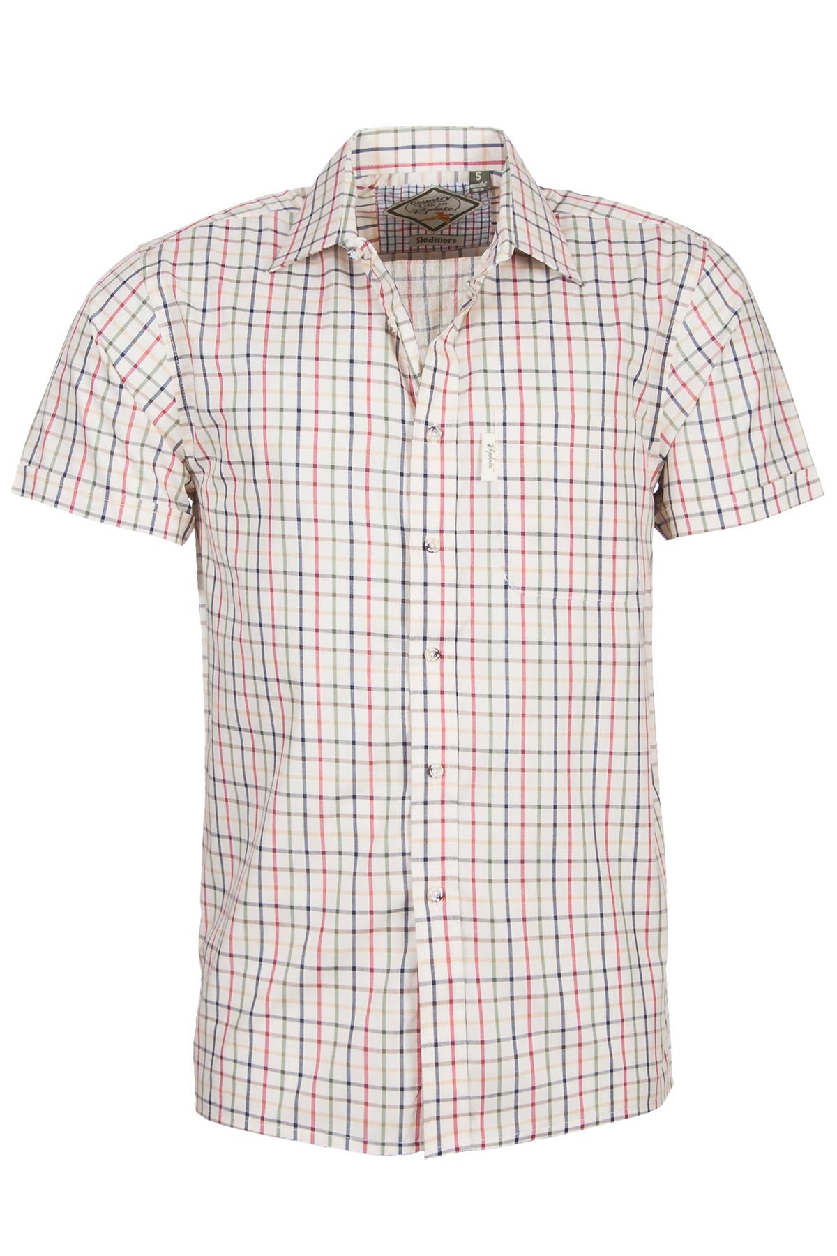 Mens Short Sleeved Check Shirts UK | Rydale