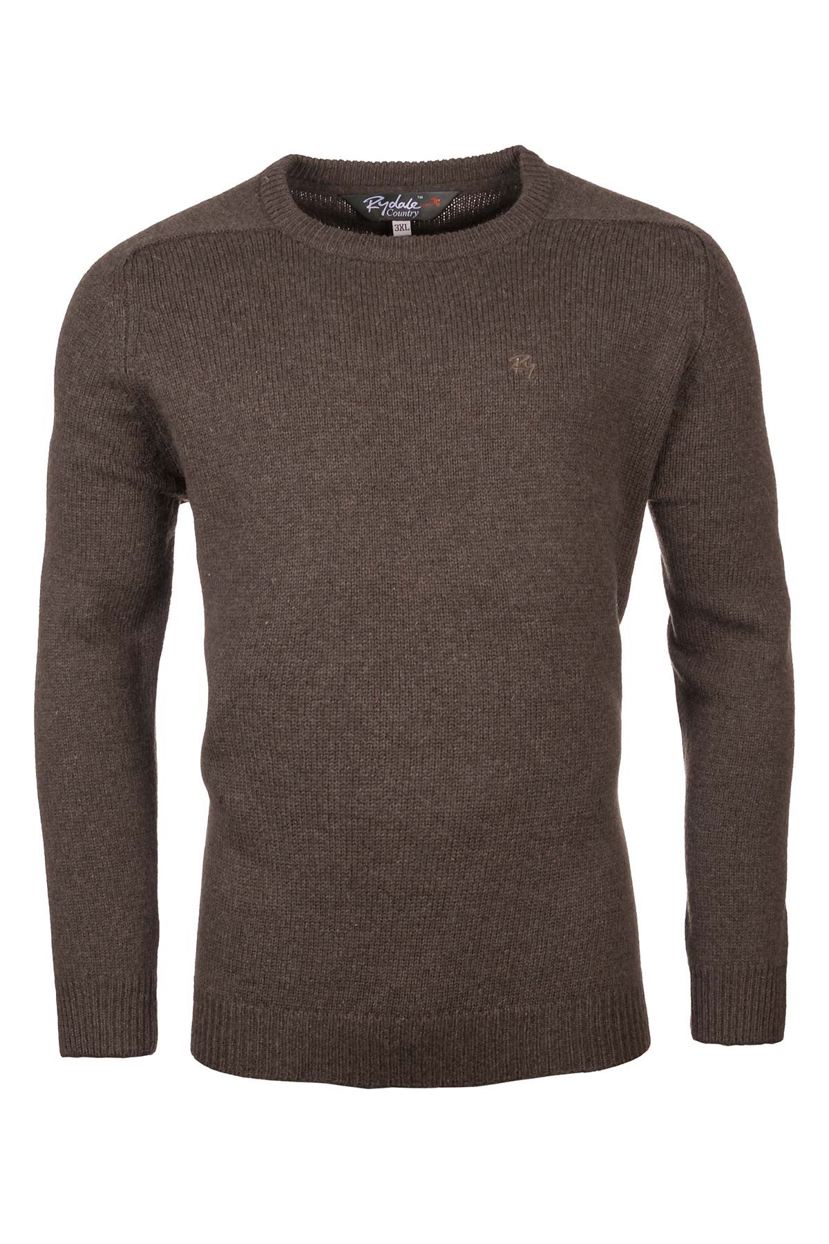 Mens Smooth Knit Lambswool Jumper UK | Rydale