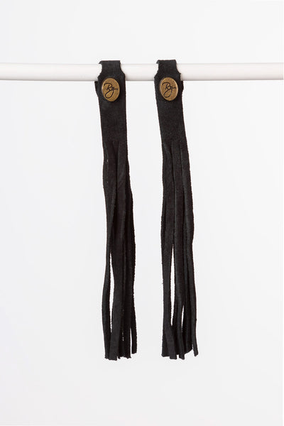 Womens Tall Suede Boot Tassels UK 