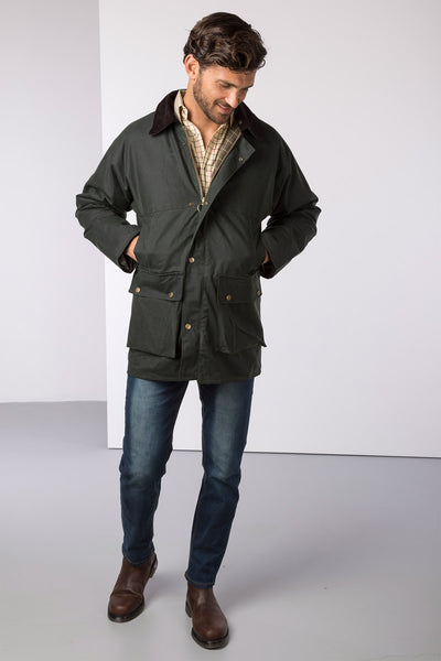 rydale mens wax jacket